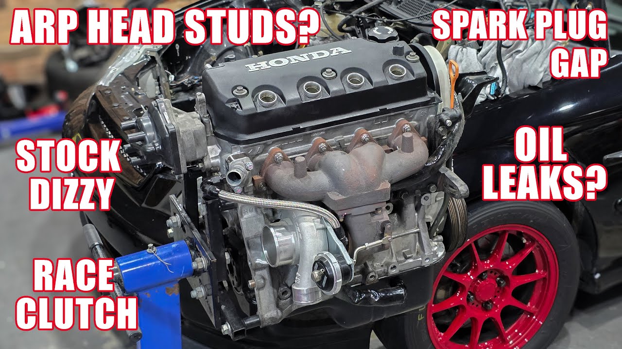 Посмотрите это ПЕРЕД тем, как устанавливать турбонаддув на ваш двигатель Honda серии D!