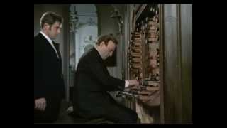 Karl Richter spielt die TOCCATA UND FUGE D MOLL BWV 565 von J S Bach