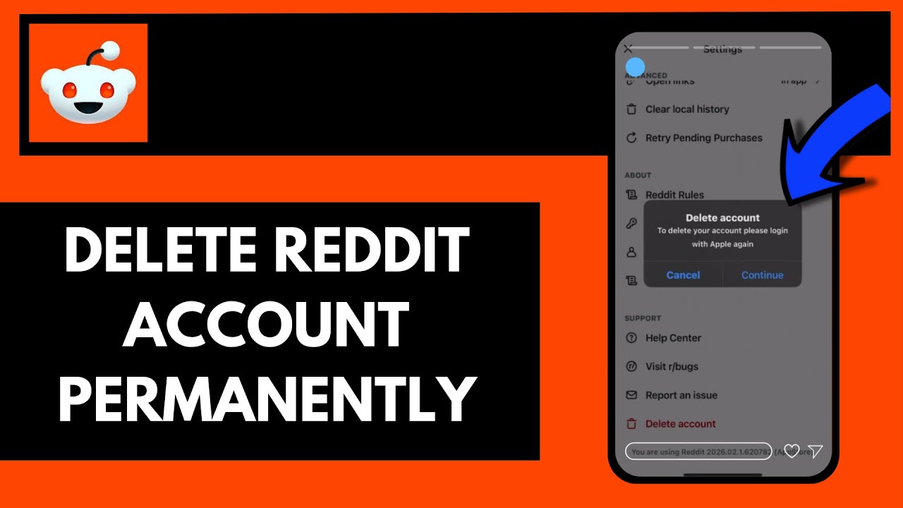 How To Delete Reddit Account Permanently