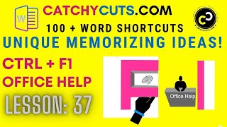 Word Keyboard Shortcuts Office Help: Ctrl + F1 screenshot 1