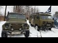 Масленица от STclub и 4WD Vladimir. Уаз на 36 белках, сафари 33 и крузак в снежной целине.