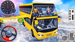 Jogo de Ônibus - Rota de Ônibus Voador | Jogos de Carro screenshot 1