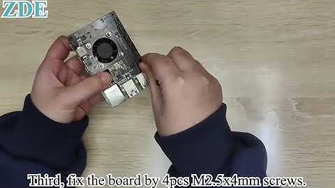 ZDE ZP580 PoE HAT Adapter Board for Raspberry Pi 5