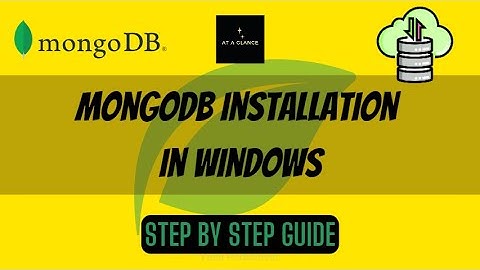 MongoDB Installation in Windows - Latest | At A Glance! | #mongodb #mongodbtutorialforbeginners