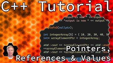 C++ Tutorial: Pointer, Reference and Value Types