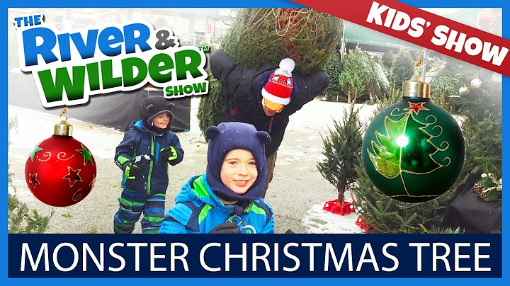 MONSTER FAMILY CHRISTMAS TREE DECORATION | KIDS TV