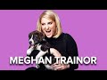 Meghan Trainor Plays With Puppies While Answering Fan Questions