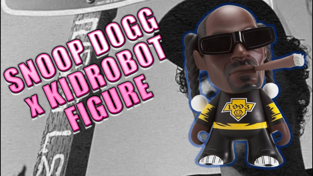 Kidrobot Snoop Dogg 20th Anniversary Doggystyle 7 Vinyl Figure Very Rare!