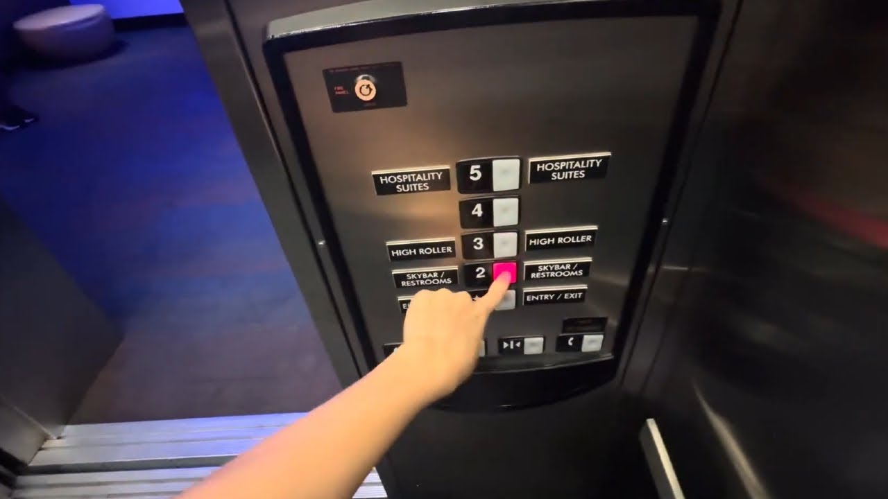 2013 Schindler 400AE Traction Elevators @ High Roller - Las Vegas, NV 