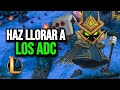 Veigar adc gameplay  te carrea teniendo un top manco y un sup troll league of legends 4