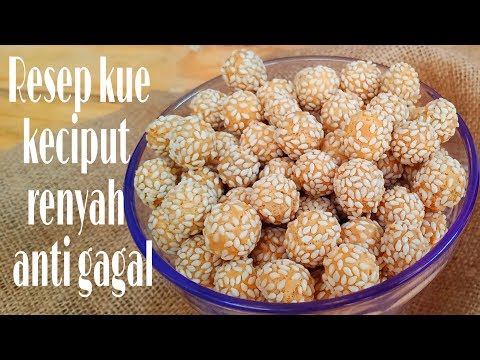 RESEP KUE KECIPUT RENYAH ANTI GAGAL | NO OVEN NO MIXER | KUE KERING | KUE LEBARAN. 