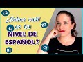 ¿Cómo saber tu NIVEL DE ESPAÑOL? || Aprender español || María Español