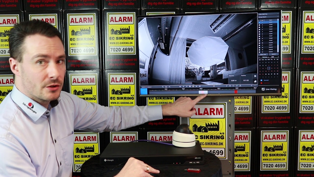 Milesight udtagning af optagelser