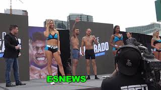 Lomachenko vs Crolla Full Weigh In And Face Off EsNews Boxing