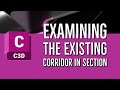 04 Examining the Existing Corridor in Section in Civil 3D 2023 to 2024