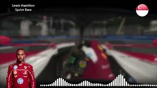 Lewis Hamilton FULL TEAM RADIO After 2026 Singapore Sprint Race!