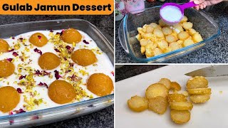 How to make authentic Gulab Jamun Trifle recipe at home easily