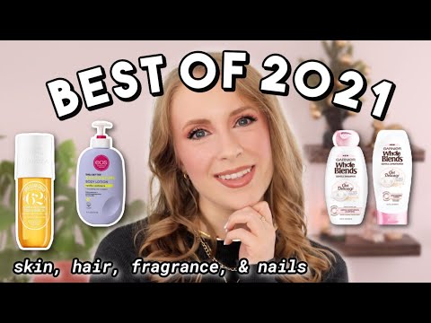 BEST OF BEAUTY 2021 // Skincare, Sunscreen, Hair, Body, Fragrance, & Nails! Non-Makeup Beauty Faves