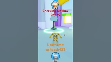 Checking Mailbox in Pet Simulator X Day #2