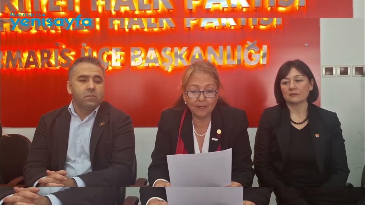 CHP'DEN KADINLARI HEDEF ALAN POLİTİKALARA KARŞI ORTAK AÇIKLAMA.