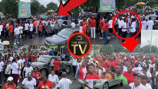 Over 1 Million Youths Shutdown Major Roads Leading To Calabar For Peter Obi Support Rally 2022