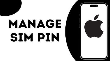 How do enable or disable Sim PIN on iPhone ?