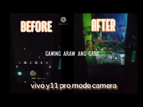 how to use Vivo Phone y11 camera night tricks