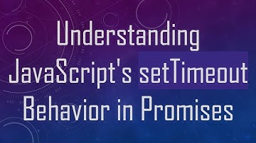 Understanding JavaScript