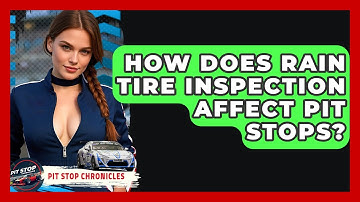 How Does Rain Tire Inspection Affect Pit Stops? - Pit Stop Chronicles