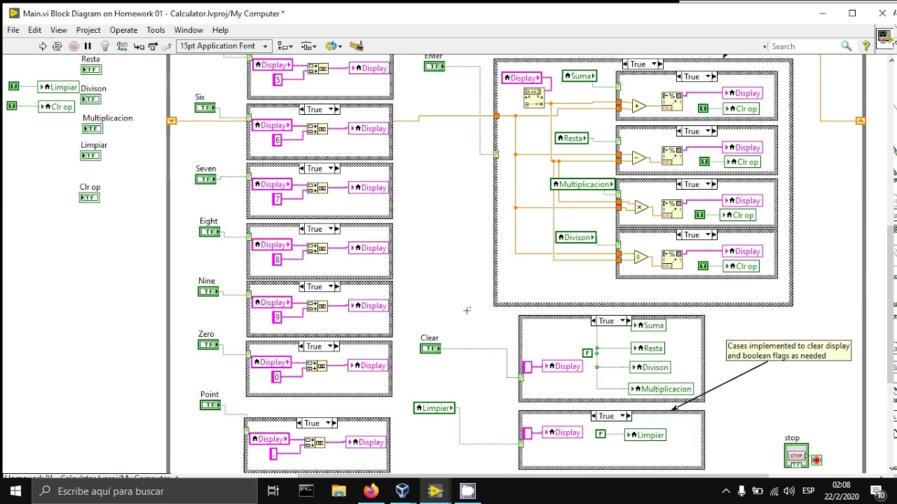 Vintage Window Calculator in LabVIEW - YouTube