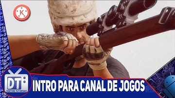 🎬Como Fazer INTRO GAMER DE JOGOS no KINEMASTER⭕