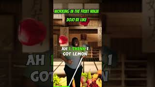 Working In The #fruitninja Dojo Be Like #mobilegame #mobilegaming #mobilegamer #phonegame #fruit screenshot 5