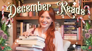 December Reads ❄️ cozy atmospheric books I am reading this winter