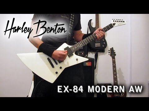 Harley Benton EX-84 Modern AW,  Test/Review