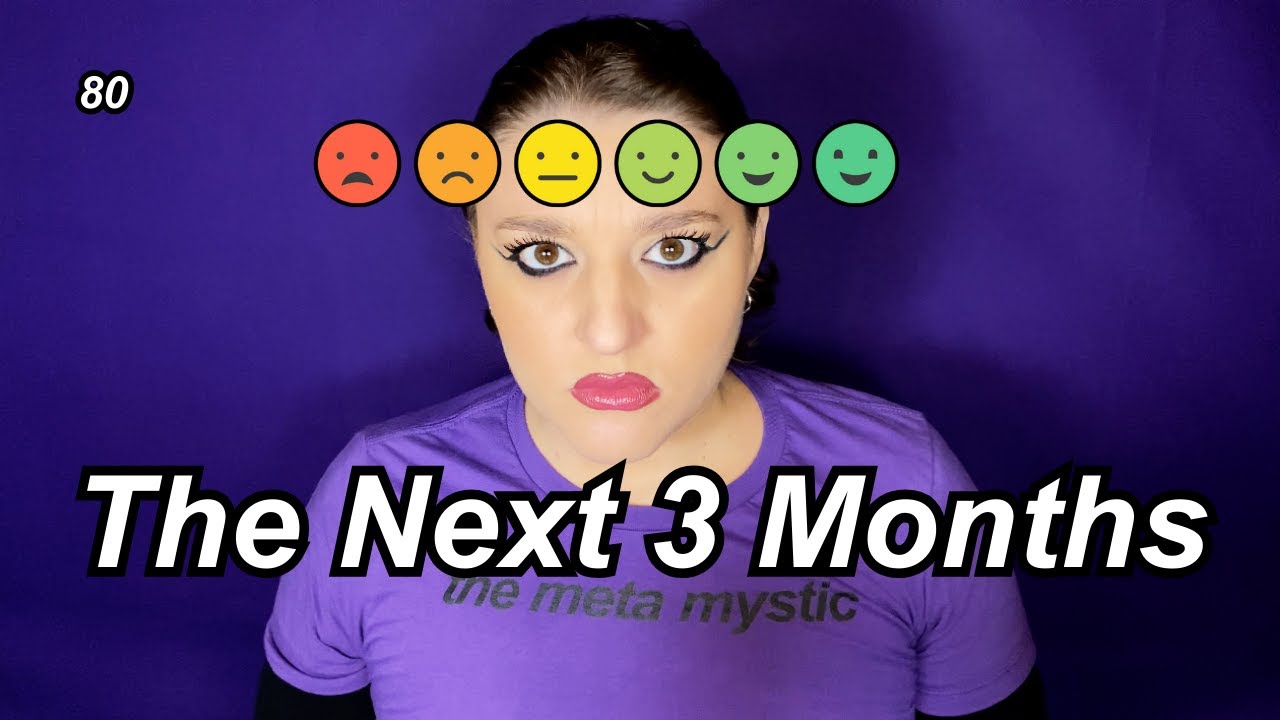 FINALLY, some good news.  This is exciting!! 🤩🍁🎃 ➡️ ❄️🎄✨ ~ The Next 3 Months ~