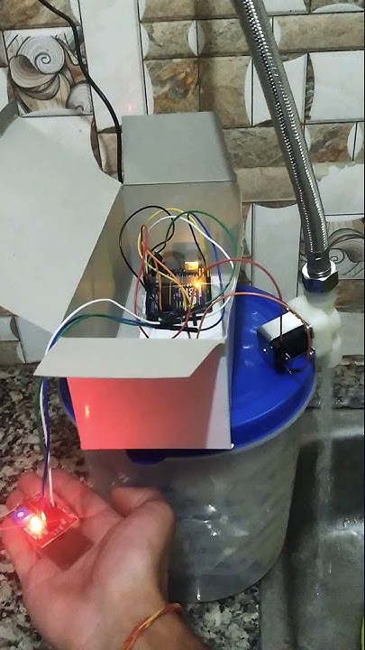 Arduino based Sensor tap || Automated water tap || Infrared sensor ...