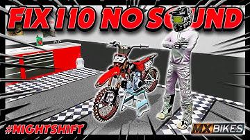 HOW TO FIX YOUR 110 PIT BIKE NOT HAVING SOUND (NO SOUND) IN MX BIKES!
