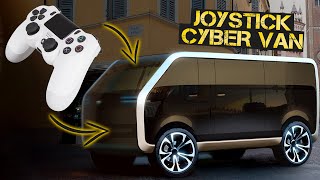 Joystick instead of steering wheel for Cyber Van. BIG Part 4