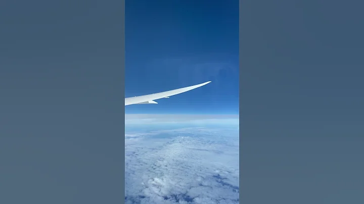 Boeing 787 Dreamliner hits turbulence at 35,000 ft! #planespotting #shorts #aviation #travel