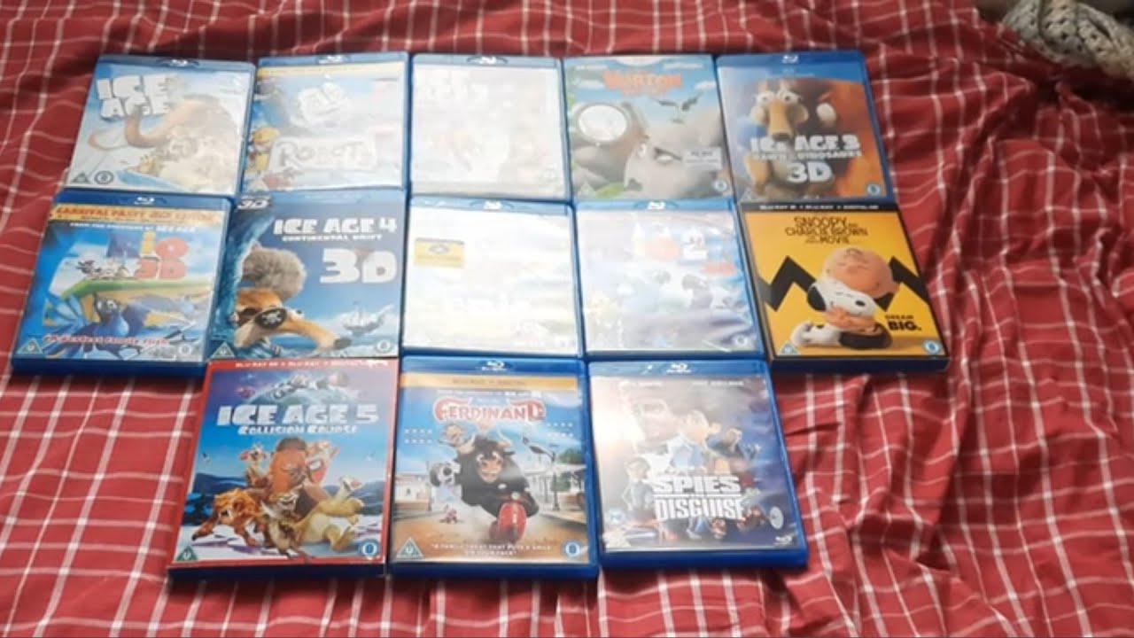 Blue Sky Studios 13-Movie Collection Blu-ray and Blu-ray 3D Unboxing
