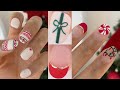 CHRISTMAS NAIL DESIGNS 2023 | Christmas nail art using gel polish