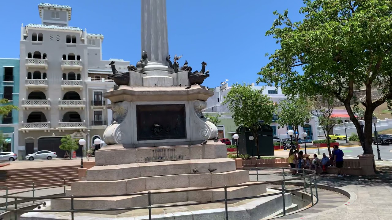 Plaza Colón, Old San Juan, Puerto Rico
