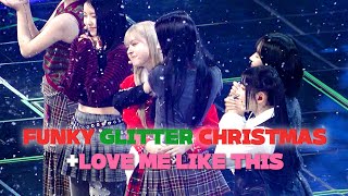 [4K] 231225 NMIXX 'Funky Glitter Christmas Love Me Like This' LILY Fancam @SBS GayoDaejun