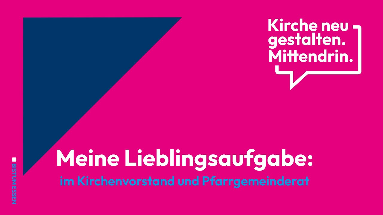 Kirchenvorstand & Pfarrgemeinderat: Meine Lieblingsaufgabe.