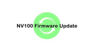 OneLeaf Commander NV100 Firmware update