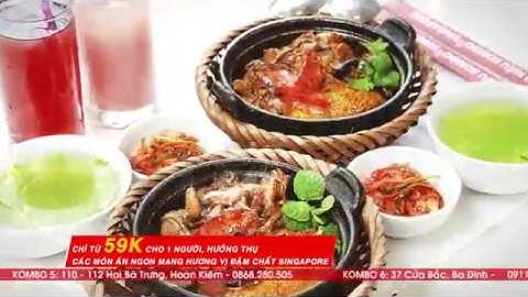 Địa chỉ quán ăn ngon Hà Nội - Kombo Cơm niêu Singapore