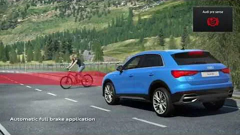The all-new Audi Q3 - pre sense basic + front