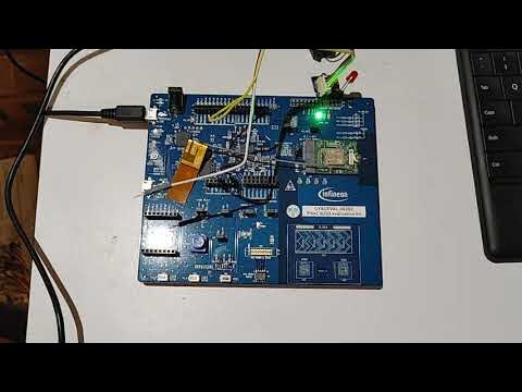 PSoC 62S2 Arduino Header Example - YouTube