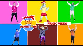 The Warm Up Song | Kids Exercise Videos | The Mini Monstars - songs for voice warm up