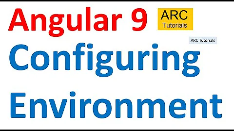 Angular 9 Tutorial For Beginners #78- Configuring Environments Variables